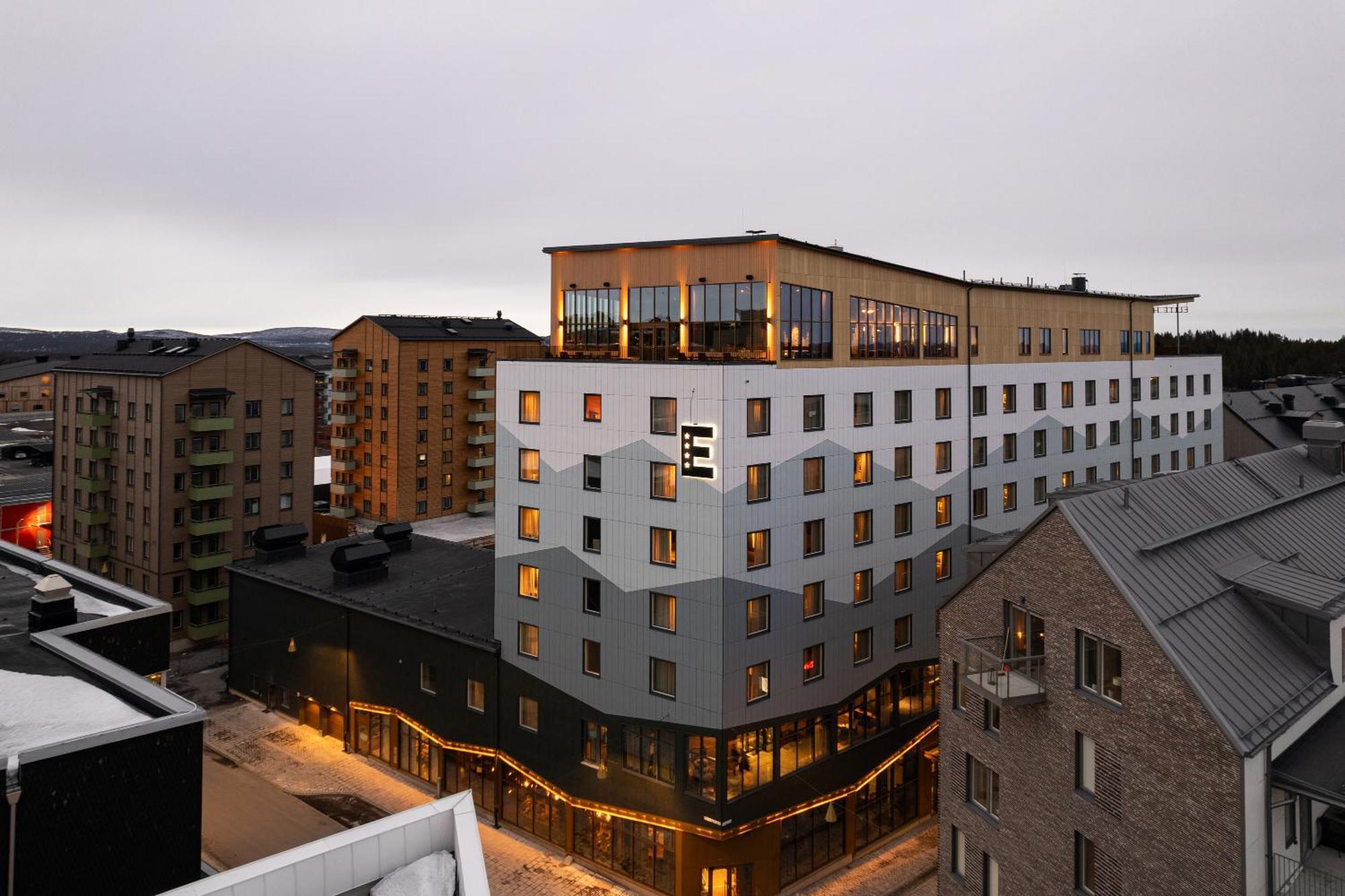 Elite Hotel Frost - Hotel & Spa Kiruna Ngoại thất bức ảnh
